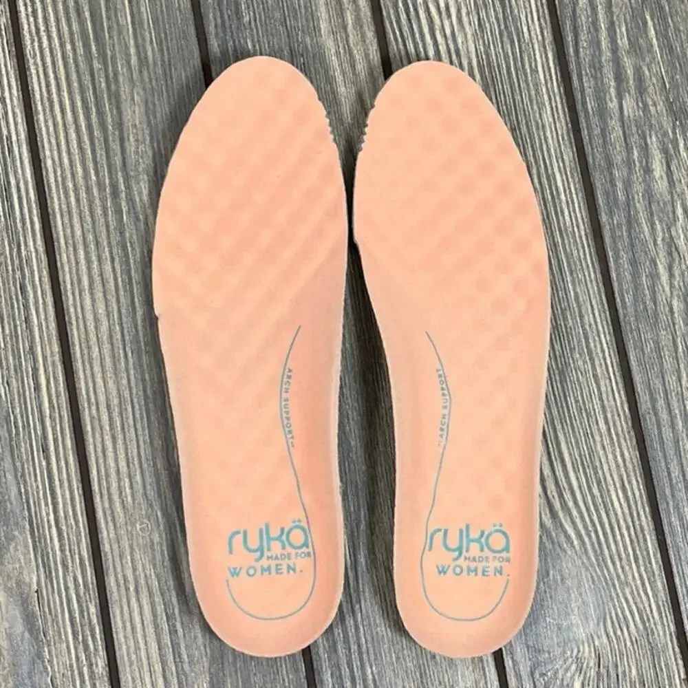 Ryka Viv Next Women Shoe Sneaker Lifestyle‎ Casual Coral Mint Sz 8.5 J4745F1800